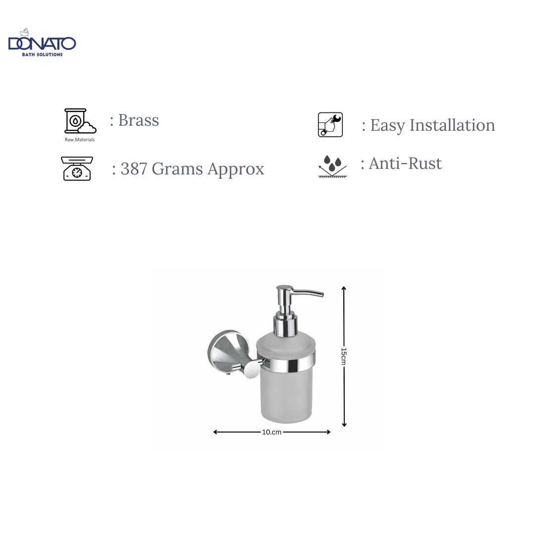 DONATO LIQUID SOAP DISPENSER- DROSS BRASS