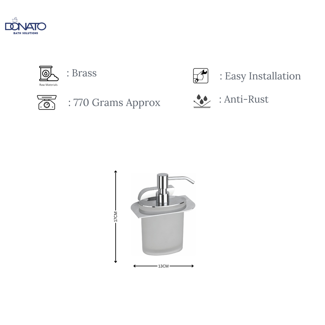 DONATO LIQUID SOAP DISPENSER- BENZ BRASS