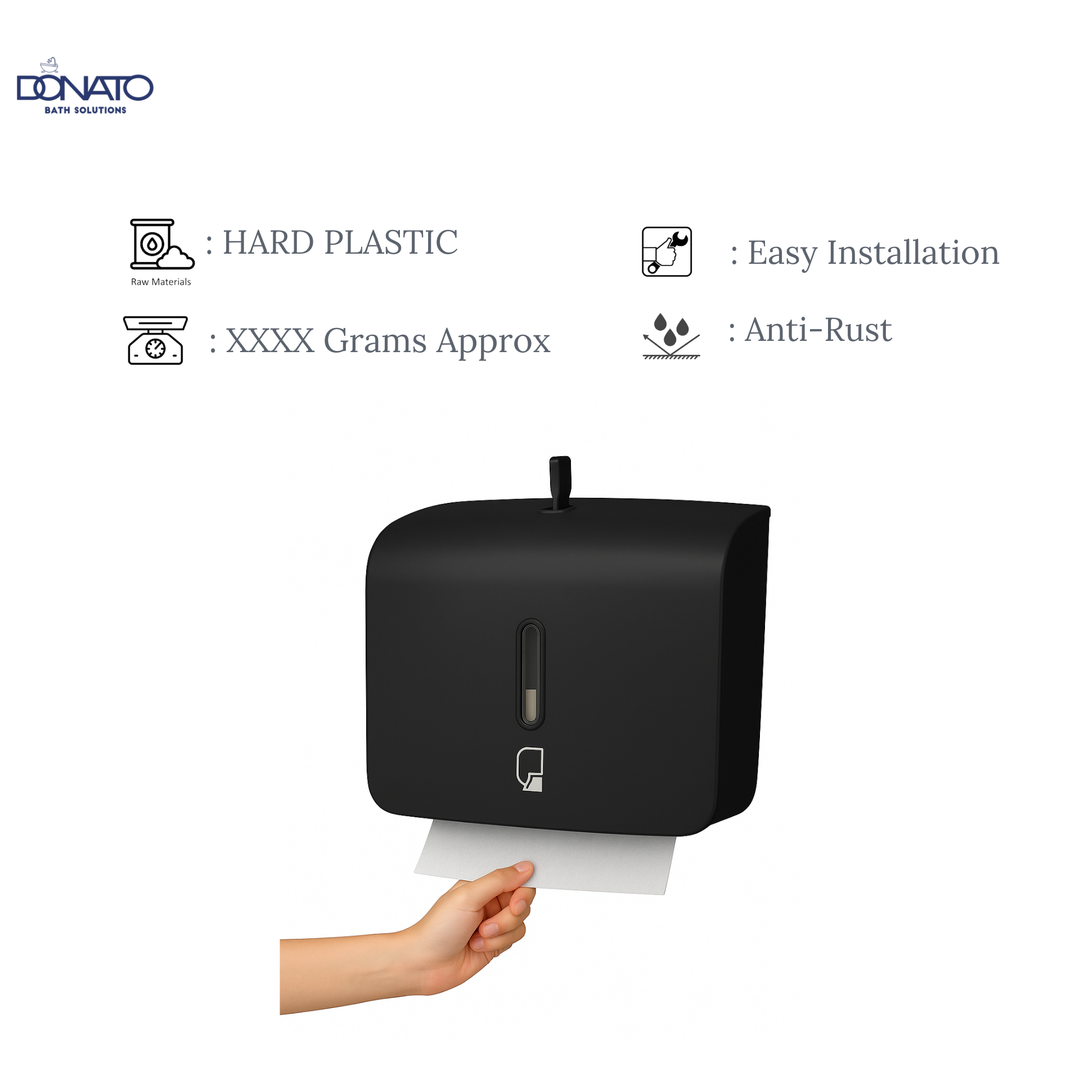 DONATO TISSUE PAPER DISPENSER BLACK
