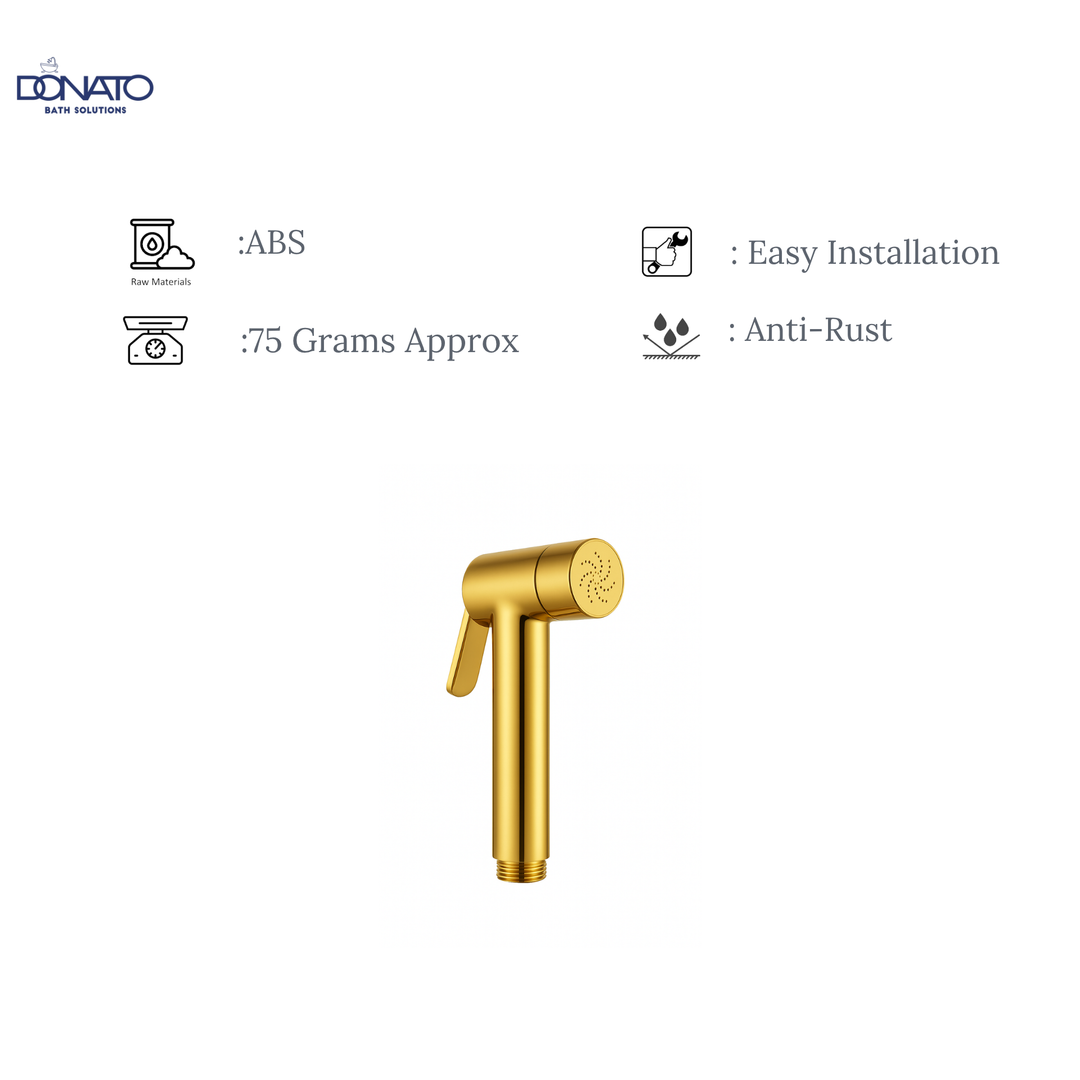 DAISY GOLD HEALTH FAUCET WITH 1.0 MTRS. HD SHOWER TUBE AND HOOK