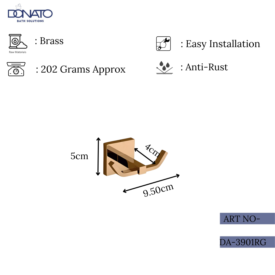 DONATO ROBE HOOK- REPLAY ROSE GOLD