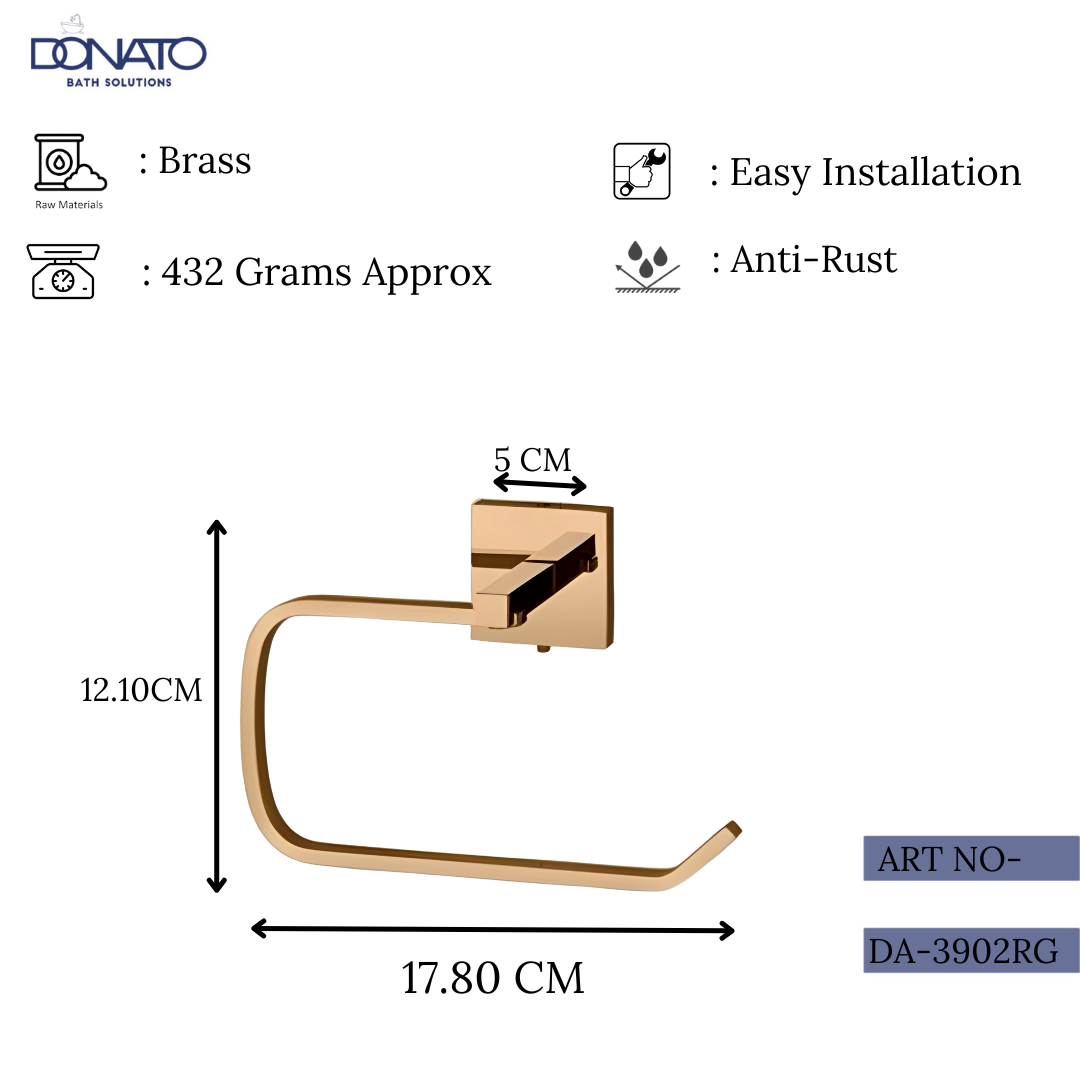 DONATO TOWEL RING- REPLAY ROSE GOLD