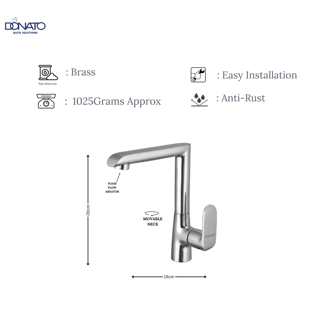 DONATO BRASS SWAN NECK -GRACE