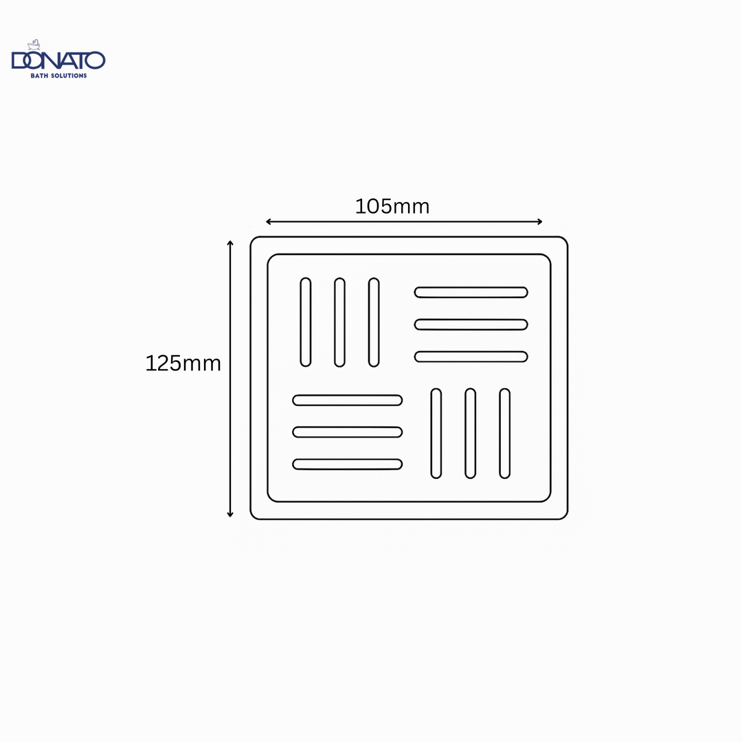 GLORY HOLE 5"x5"- SS 202 GRATINGS