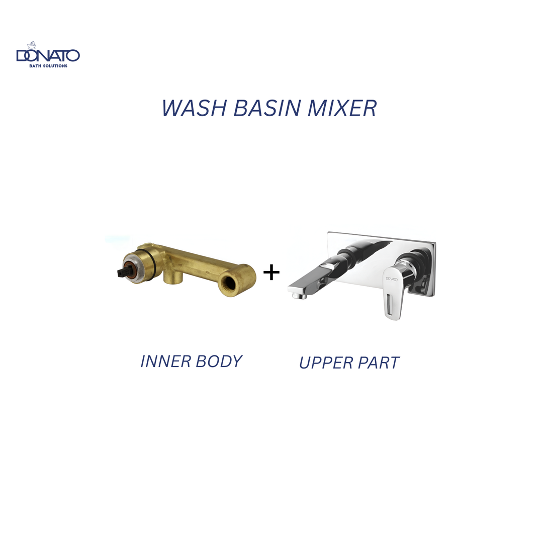 WALL MOUNTED SINGLE LEVER BASIN MIXER SET- LAVISH