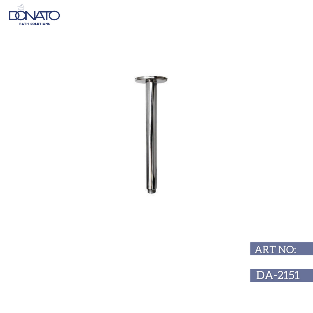 ROUND-CEILING ARM 12"(C.P/S.S-202)