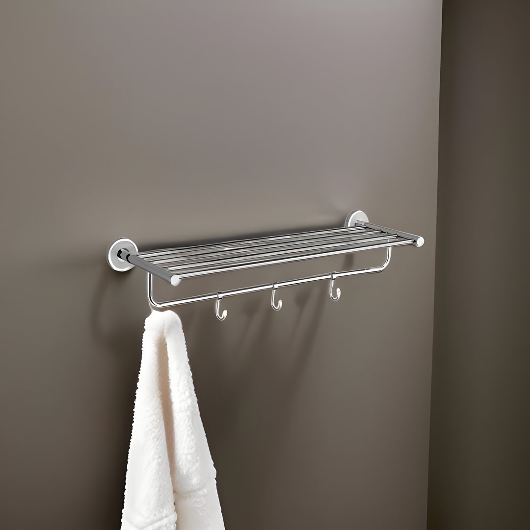 DONATO TOWEL RACK 24”- DRAKE BRASS
