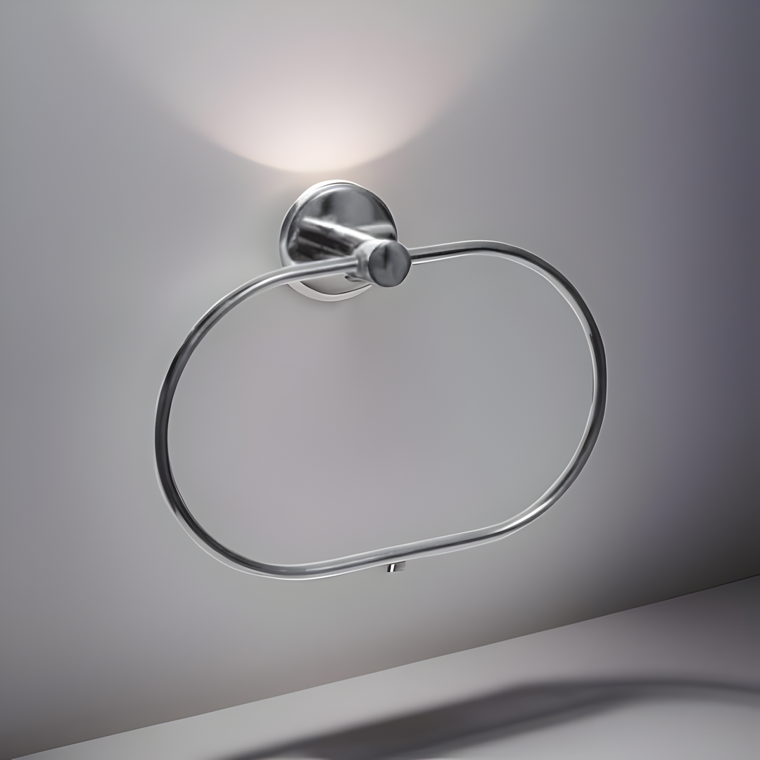 DONATO OVAL TOWEL RING CONCEALED