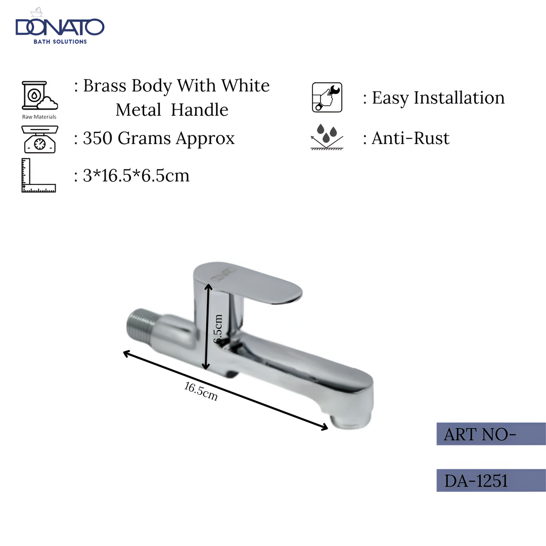 Versatile long nose spout with a smooth water flow, perfect for both hot and cold water with 350 grams of weight