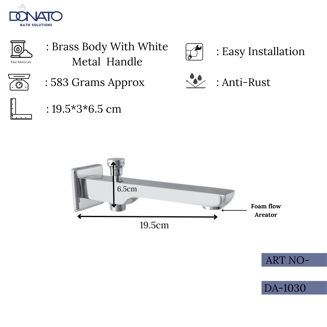 Durable button spout designed for smooth operation.