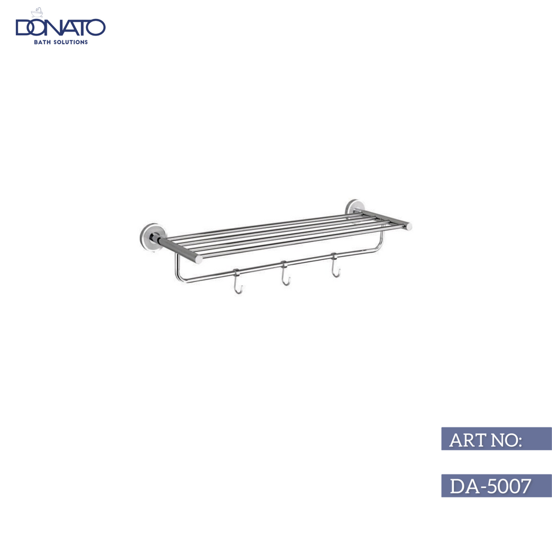 DONATO TOWEL RACK 24”- DRAKE BRASS