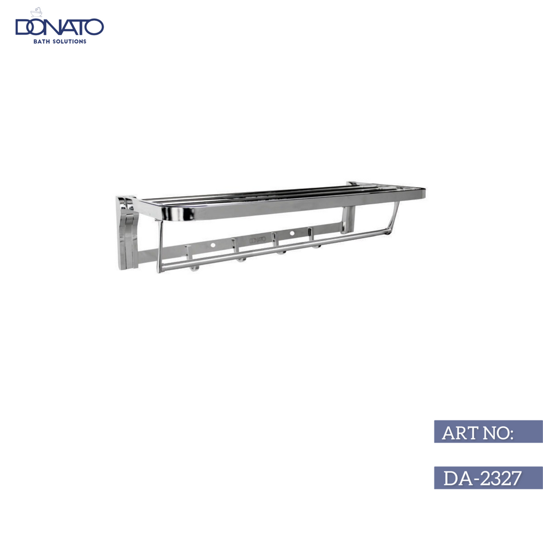 DONATO SS 202 HD 24" FOLDING TOWEL AND CLOTH RACK