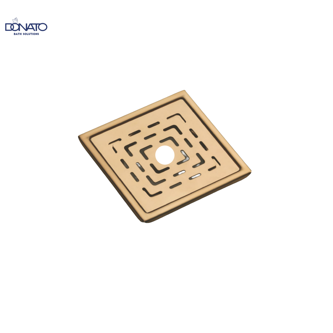 ZEN HOLE 6"x6" GOLD - SS 304 GRATINGS