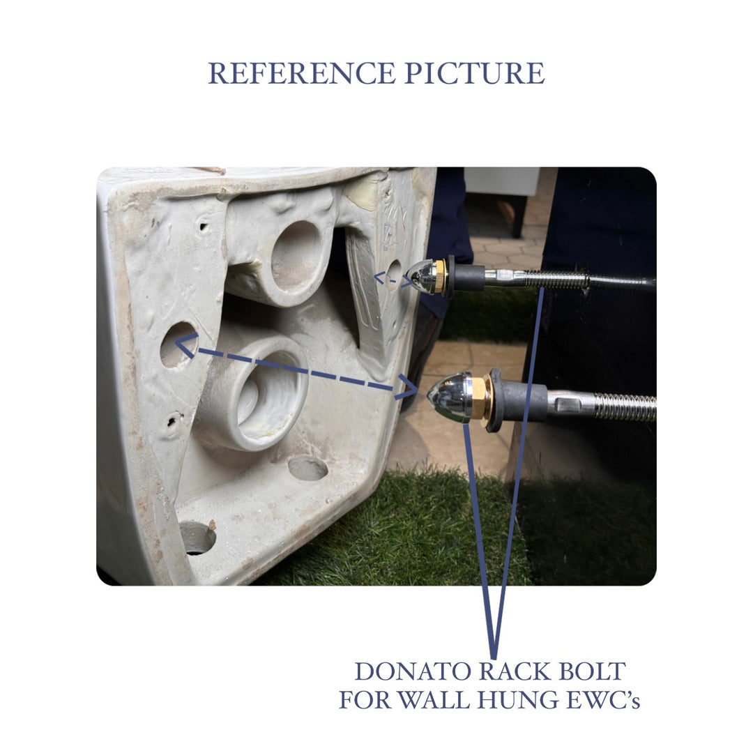 DONATO FIXING ACCESSORIES -C.P RACK BOLT