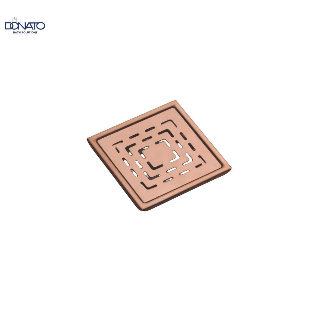 ZEN PLAIN 6"x6" ROSE GOLD - SS 304 GRATINGS