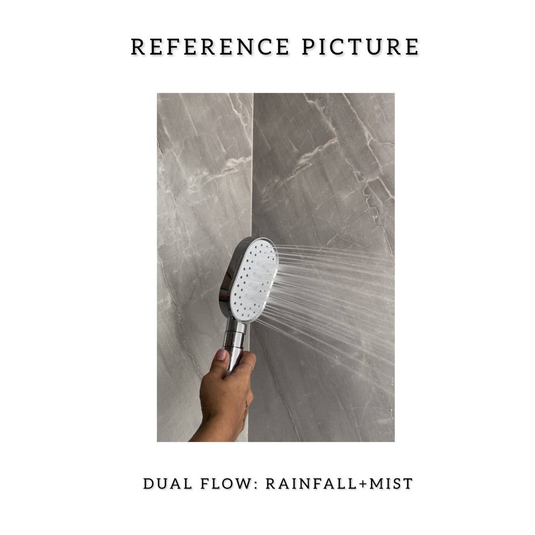 DART TELEPHONIC HAND SHOWER WITH ABS HOOK AND 1.5 MTRS. SHOWER TUBE