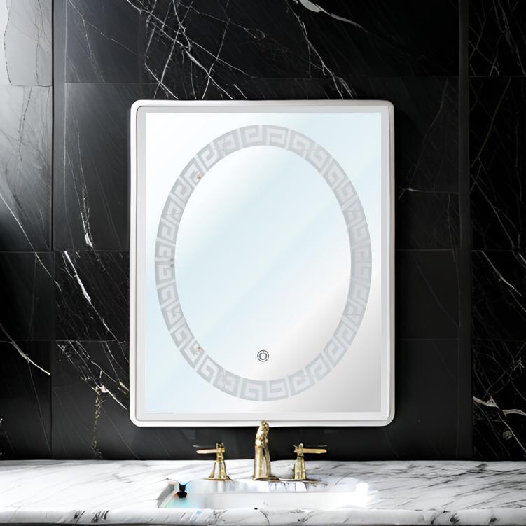 OVAL SHAPED LED MIRROR