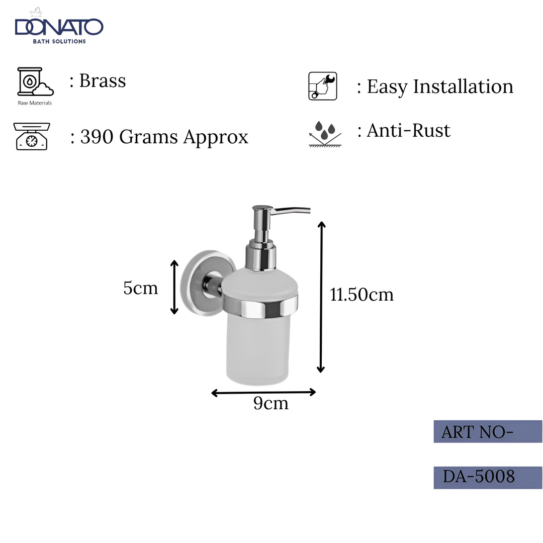 LIQUID SOAP DISPENSER- DRAKE BRASS