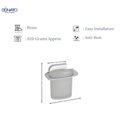 DONATO TUMBLER HOLDER- BENZ BRASS