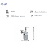 DONATO LIQUID SOAP DISPENSER- DEXTER S.S 304