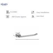 DONATO TOWEL RING-DEXTER S.S 304