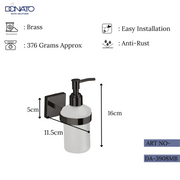 DONATO LIQUID SOAP DISPENSER- REPLAY BLACK