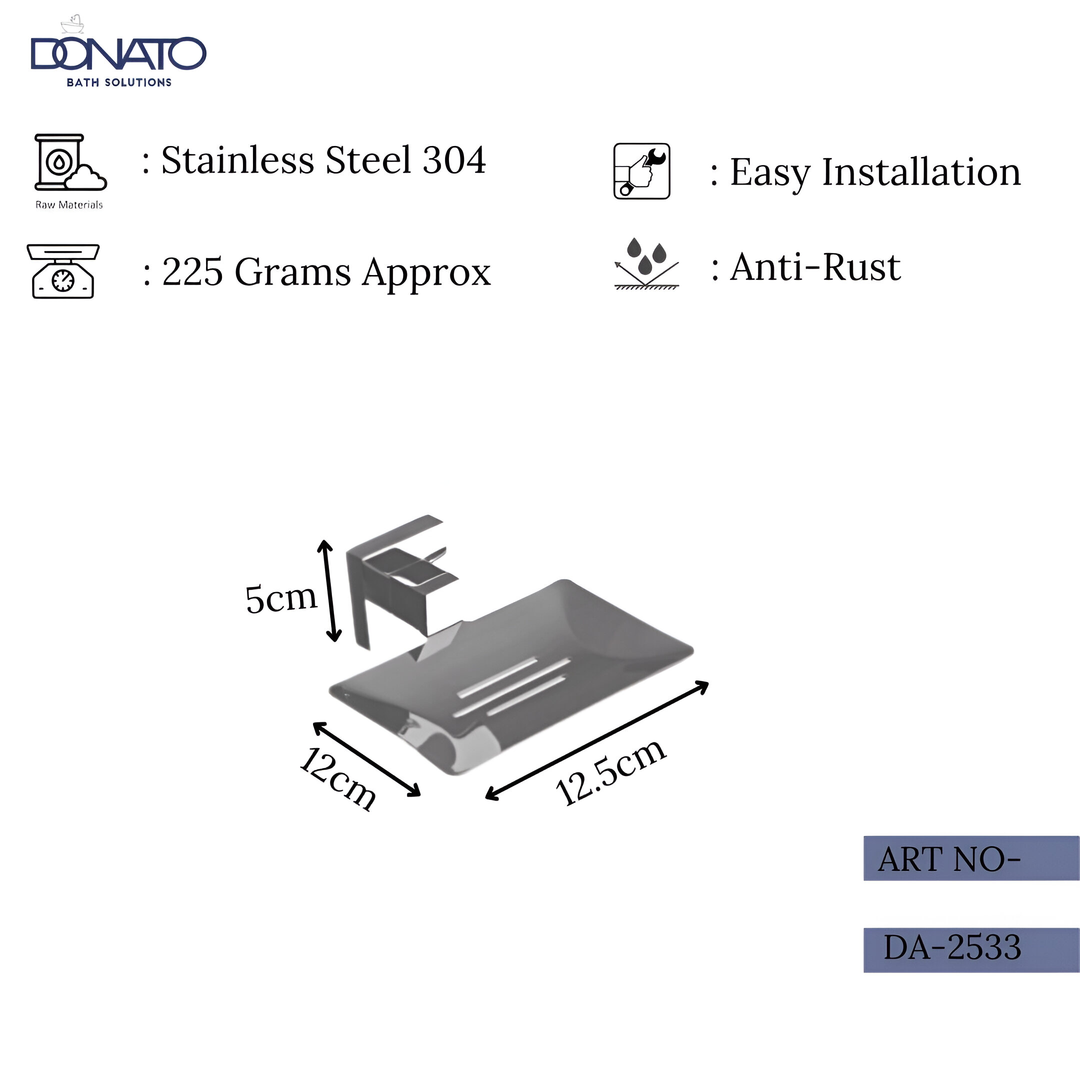 SOAP DISH-ASTER S.S 304