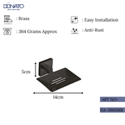 DONATO SOAP DISH- REPLAY BLACK