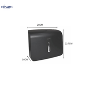 DONATO TISSUE PAPER DISPENSER BLACK