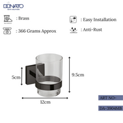 DONATO TUMBLER HOLDER- REPLAY BLACK