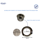 COCKROACH TRAP- SS 202 GRATING