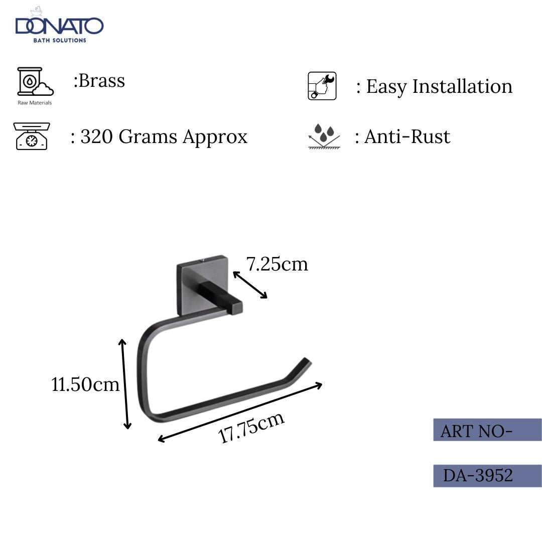 TOWEL RING- REPLAY GRAPHITE BLACK (BRASS)