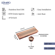 DONATO SHOWER DRAINER 4