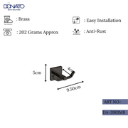 DONATO ROBE HOOK- REPLAY BLACK