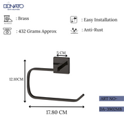 DONATO TOWEL RING- REPLAY BLACK