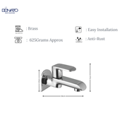 Donato's Long Nose Wall Mounted Faucet -GRACE