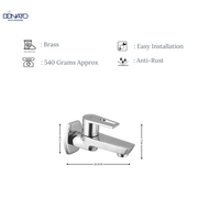 Donato's Long Nose Wall Mounted Faucet -LAVISH