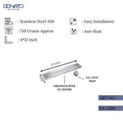 DONATO SHOWER DRAINER 4