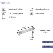 DONATO SHOWER DRAINER 4