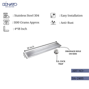 DONATO SHOWER DRAINER 4
