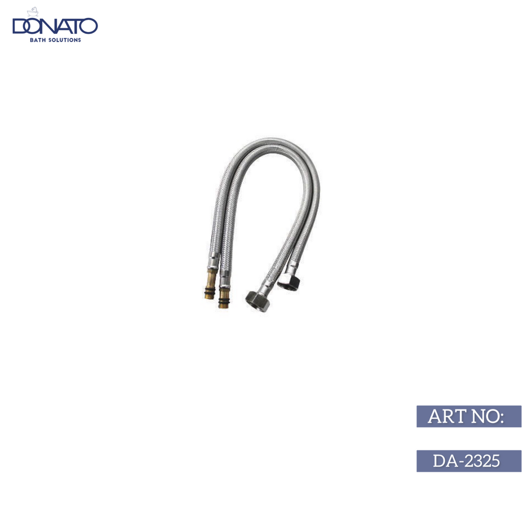 DONATO STAINLESS STEEL 304 GRADE 18” INCHES CONNECTION PIPE FOR SINGLE LEVER BASIN MIXER
