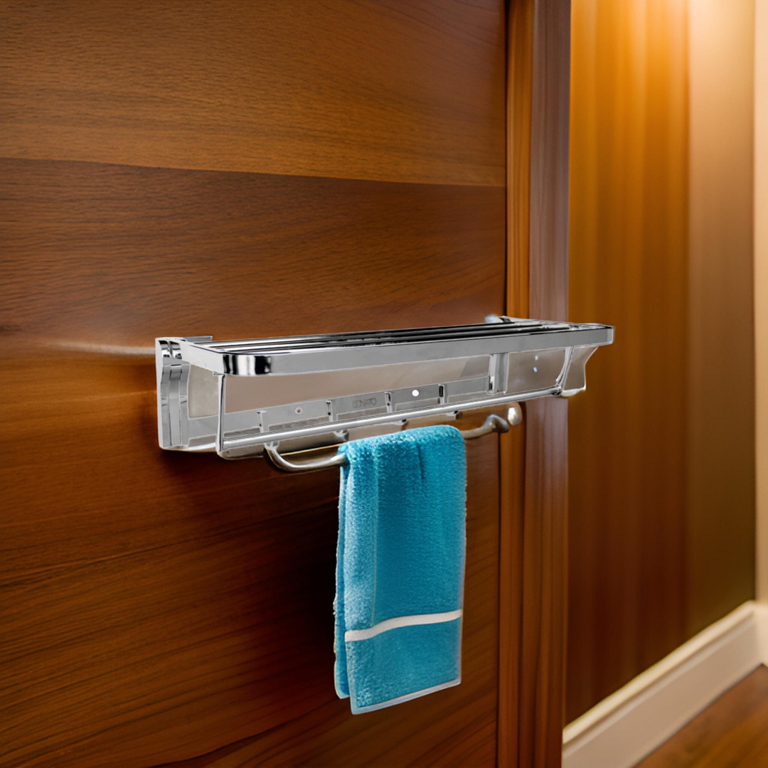 DONATO SS 202 HD 24" FOLDING TOWEL AND CLOTH RACK