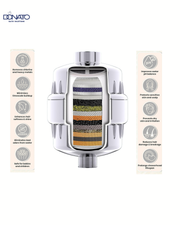 DONATO HARD WATER SHOWER FILTER 15 STAGE WATER FILTER
