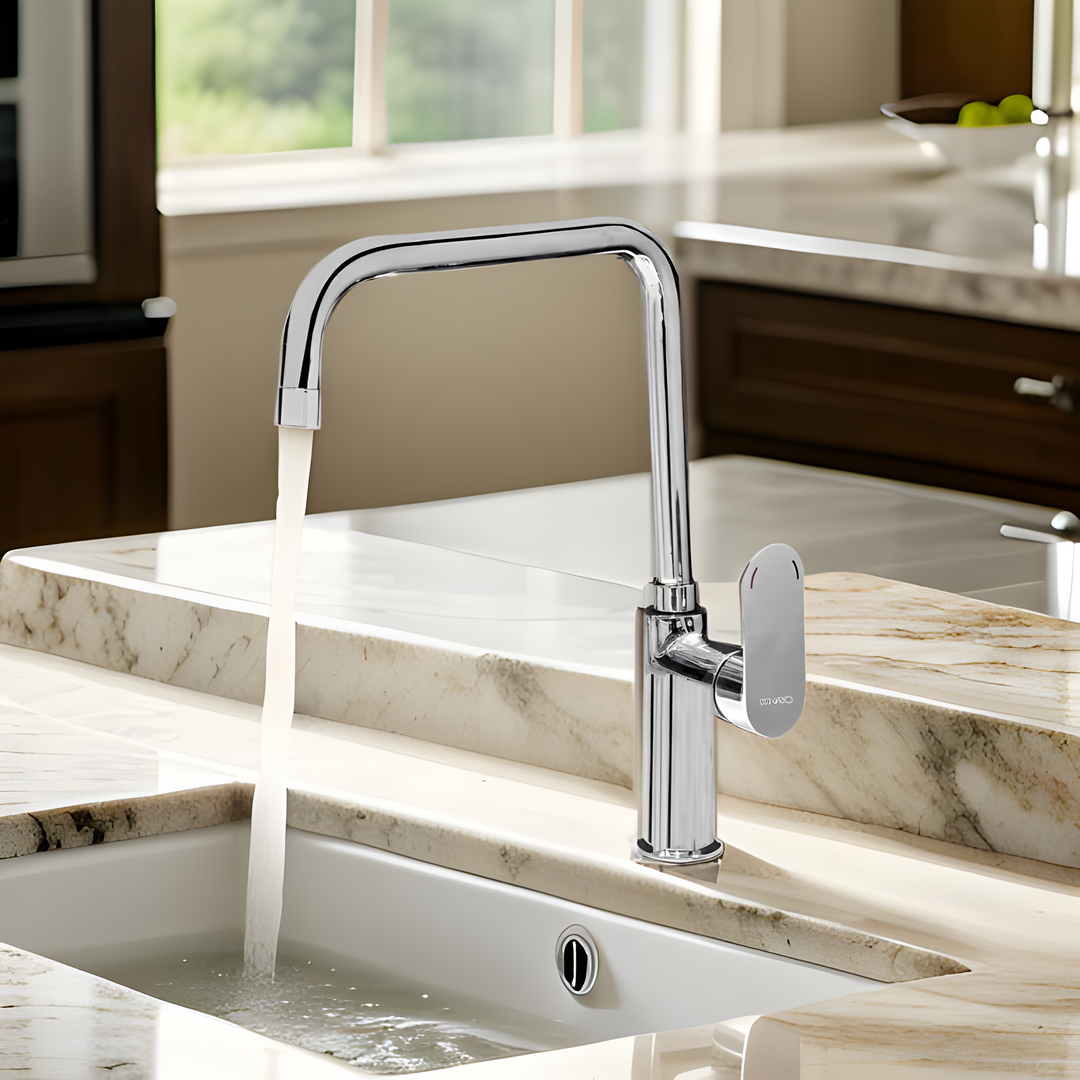 SINGLE LEVER SINK MIXER TABLE MOUNTED- DAISY