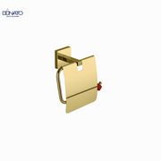 DONATO PAPER HOLDER WITH LID- REPLAY FRENCH GOLD