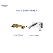 WALL MOUNTED SINGLE LEVER BASIN MIXER SET- GRACE