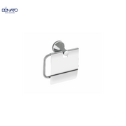 DONATO PAPER HOLDER WITH LID- DROSS BRASS