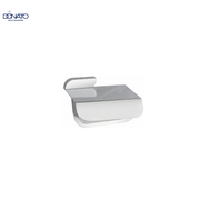 DONATO PAPER HOLDER WITH LID- BENZ BRASS