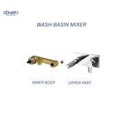 WALL MOUNTED SINGLE LEVER BASIN MIXER SET- LAVISH