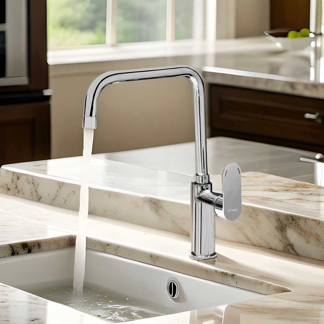 DONATO SINGLE LEVER SINK MIXER DECK MOUNTED- DAISY